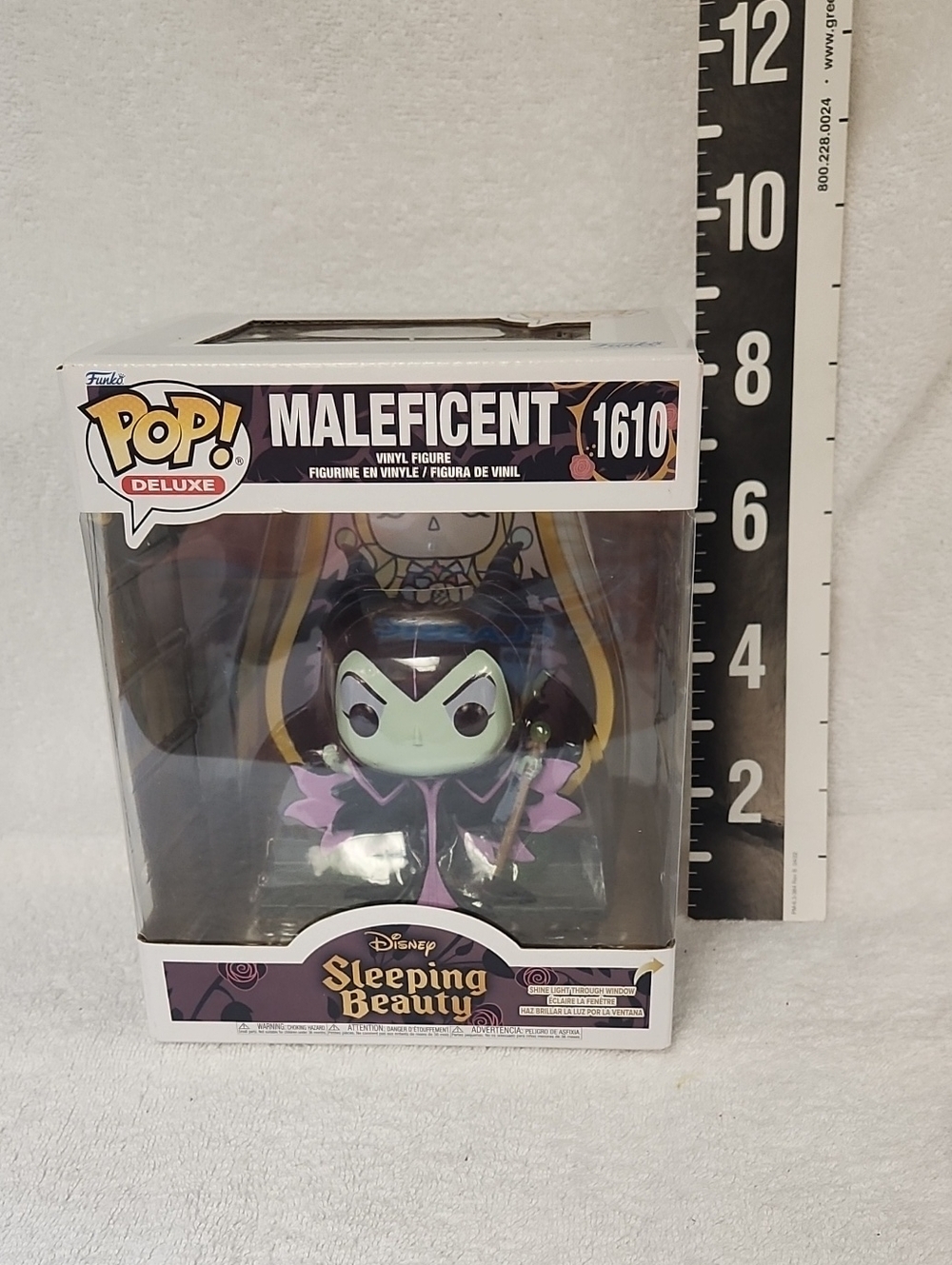 Funko Pop! Deluxe Maleficent Vinyl Figure - Green, Purple & Black